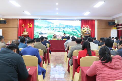 Ngành Công Thương Lai Châu: Hội nghị tổng kết công tác năm 2023 và triển khai nhiệm vụ năm 2024.