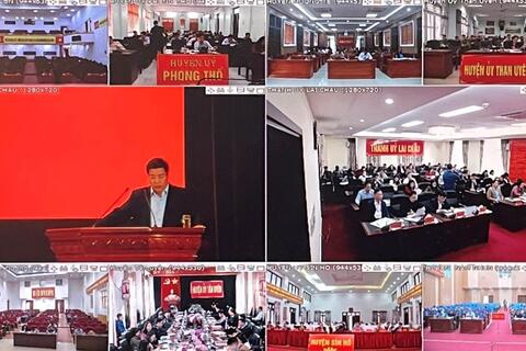 Lai Châu: Hội nghị nghiên cứu, học tập, quán triệt các nghị quyết, quy định, chỉ thị, kết luận của Trung ương và của Tỉnh ủy