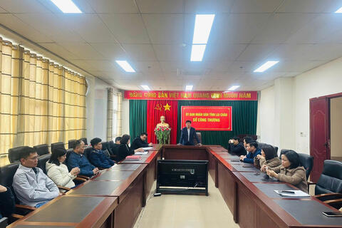 Sở Công Thương Lai Châu: Công bố Quyết định về công tác cán bộ.